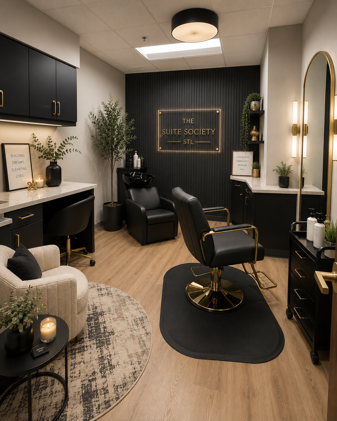 Wellness treatment suite at Suite Society STL